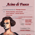 La rivoluzione napoletana rivive al Theatre de Poche con “Acino di fuoco” di Mario Pirera, dal 25 al 28 aprile 2013