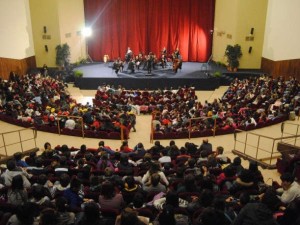 Concerti per le scuole della Nuova Orchestra Scarlatti il 17 e 18 marzo 2015 al Teatro Mediterraneo di Napoli