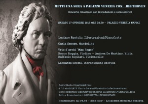 “Metti una sera a Palazzo Venezia con… Beethoven”, il 17 ottobre 2015 al Palazzo Venezia di Napoli
