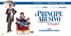 Nuove date dal 14 gennaio 2016 per “Il Principe Abusivo” al Teatro Augusteo di Napoli