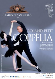 “Coppélia”, ovvero “La fanciulla dagli occhi di smalto”,  nella coreografia di Roland Petit, dal 31 marzo al 12 aprile 2016 al Teatro San Carlo di Napoli