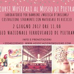 “Percorsi Musicali al Museo di Pietrarsa”, evento per i bambini e le famiglie, il 2 giugno 2017 presso il Museo Nazionale Ferroviario di Pietrarsa