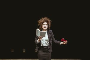 “Incubo”, con Chiara Muscato, regia e drammaturgia di Ersilia Lombardo, il 14 gennaio 2018 al Nostos Teatro di Aversa
