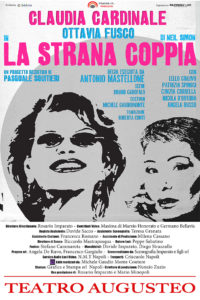 Claudia Cardinale e Ottavia Fusco in scena con “La strana coppia”, dal 6 al 15 aprile 2018 al Teatro Augusteo di Napoli