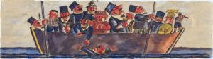 Inaugurata la mostra istituzionale di Franz Borghese dal titolo “Ci rivedremo a Filippi”, a cura di Marina Guida, fino al 26 novembre 2018 al Maschio Angioino di Napoli