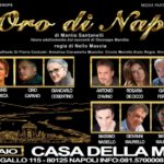 “L’Oro di Napoli”, per la regia di Nello Mascia﻿, dal 1° al 6 gennaio 2019 alla Casa della Musica Federico I di Napoli