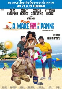 “A mare con tutti i panni”, di Enzo Catapano e Mauro Palumbo, dal 21 al 24 febbraio al Nuovo Teatro Sancarluccio di Napoli