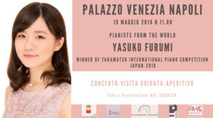 “Pianists From The World” a Palazzo Venezia Napoli: primo appuntamento con Yasuko Furumi, il 19 maggio 2019