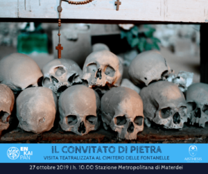 “Il convitato di pietra”: visita teatralizzata al cimitero delle Fontanelle, il 27 ottobre 2019