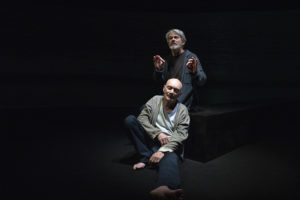 Enzo Vetrano e Stefano Randisi in “Quando la vita ti viene a trovare”, il 5 dicembre 2019 al Teatro Nuovo Napoli