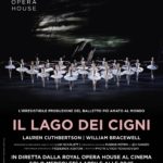 “Il Lago dei Cigni” del Royal Ballet al cinema in diretta via satellite dalla Royal Opera House di Londra, il 1° aprile 2020