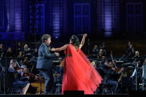 L’anteprima di Tosca, con Anna Netrebko, a Piazza del Plebiscito