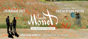 Claude Monet: The Immersive Experience, dal 20 maggio 2021 a Napoli nella  Chiesa di San Potito