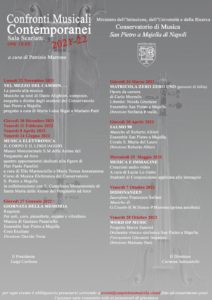 “Confronti musicali contemporanei”, la nuova rassegna concertistica del Conservatorio San Pietro a Majella a cura di Patrizio Marrone