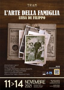 “L’arte della famiglia”, testo e regia di Silvio Fornacetti, dall’11 al 14 novembre 2021 al Teatro Tram di Napoli