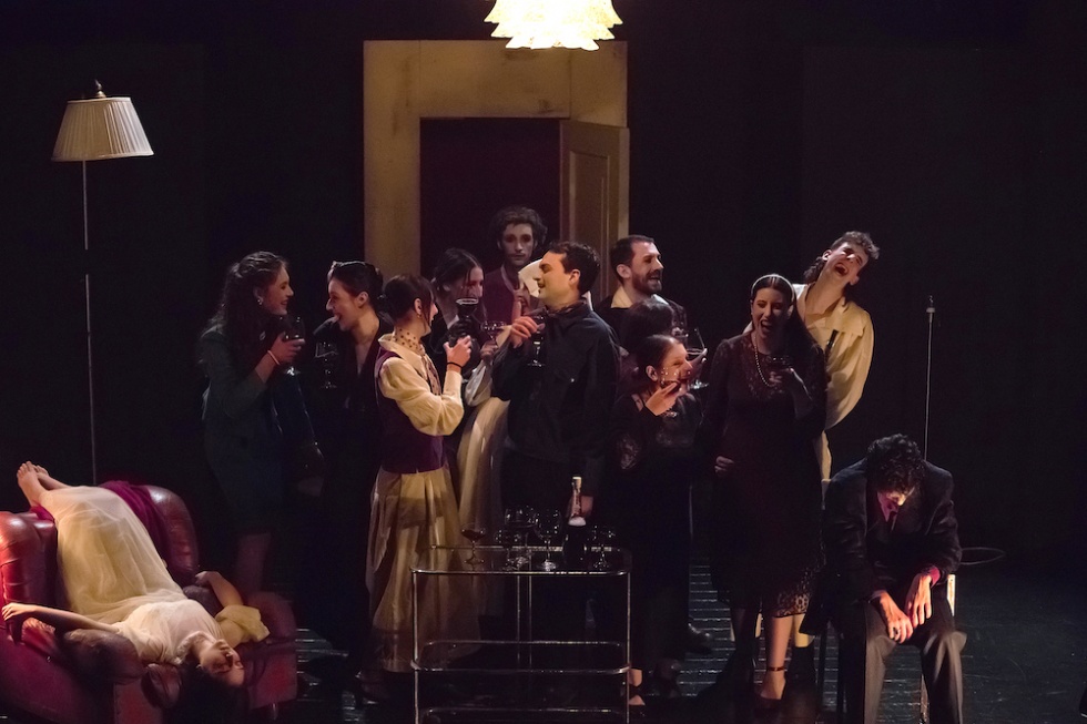 “Aemorragia”, liberamente tratto dal “Calderon” di Pier Paolo Pasolini, il 28 ed il 28 maggio 2023 al Nostos Teatro di Aversa “Aemorragia”, liberamente tratto dal “Calderon” di Pier Paolo Pasolini, il 28 ed il 28 maggio 2023 al Nostos Teatro di Aversa