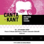 “Canta con Kant”, festival della musica e della filosofia, a Salerno dal 12 al 15 ottobre 2023