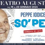 Peppe Iodice in scena con “So’ Pep …sempre di più”, dal 19 al 28 gennaio 2024 al Teatro Augusteo di Napoli