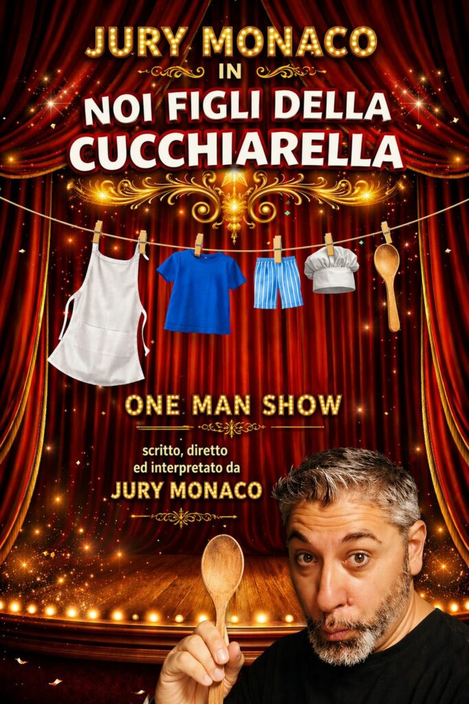 “Noi, figli della cucchiarella”, di Jury Monaco, l’11 ottobre 2026 a Palazzo Fazio a Capua