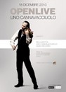 Lino Cannavacciuolo in concerto il 18 dicembre 2010 al Teatro Mediterraneo di Napoli